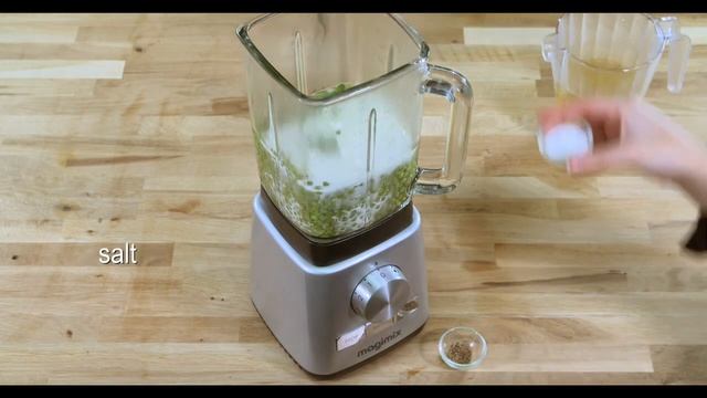 Mint & garden pea soup - Recipe Blender Magimix EN смотреть онлайн
