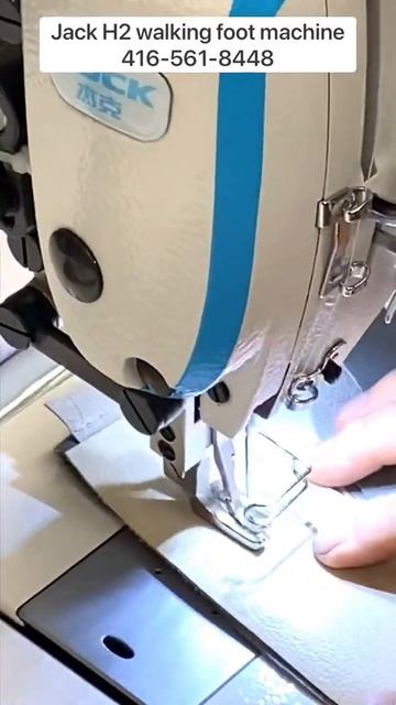 Jack H2 industrial walking foot sewing machine 1-416-561-8448 смотреть онлайн
