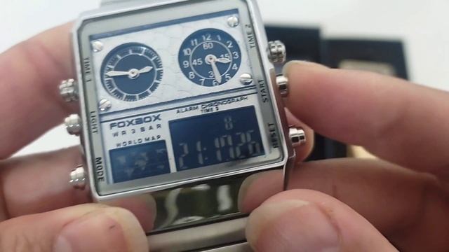 Configuração Da Hora Relógio Foxbox 0011