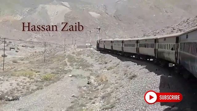 Akbar Bugti Express (Quetta Express) | Train in Mountains of Balochistan | Hassan Zaib смотреть онлайн