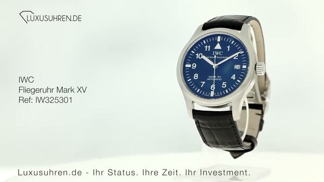 IWC Fliegeruhr Mark XV IW325301 | 360° Video | Luxusuhren.de смотреть онлайн