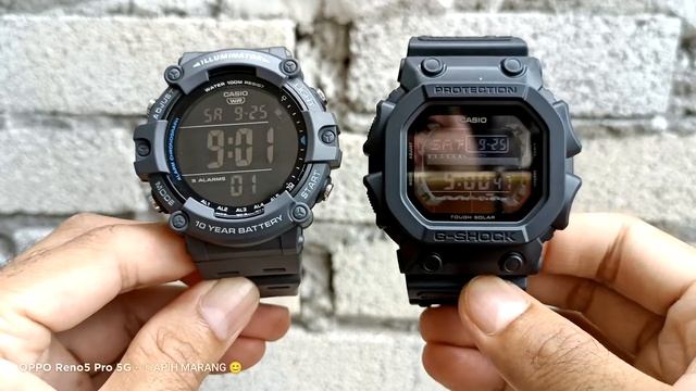 CASIO AE-1500WH-8B Vs G-SHOCK KING GX-56BB-1