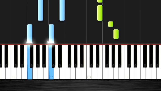 Hallelujah - простые песни на фортепиано смотреть онлайн