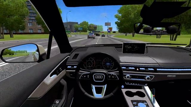 [ City Car Driving ] Audi Q7 - Steering Wheel GAMEPLAY смотреть онлайн