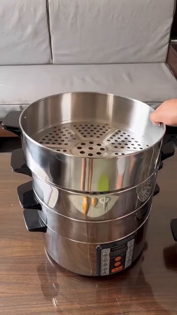 Large capacity electric steamer multi-function pot смотреть онлайн