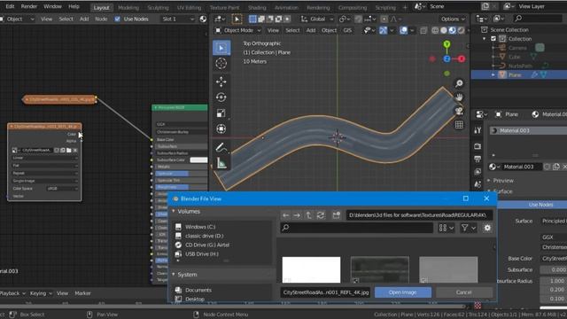 How to create road with wonderful effects in blender || spect vfx || in tamil смотреть онлайн