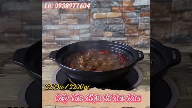 Bếp lẩu điện từ đơn đặt âm bàn dùng cho nhà hàng, bàn ăn gia đình 2200w bảo hành 12 tháng chính hãn смотреть онлайн