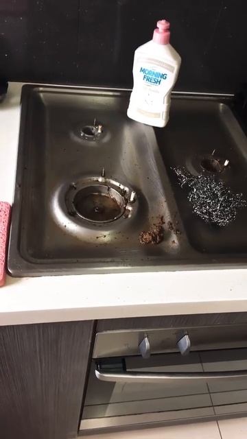 #Cleaning of #burnt gas burners just with cooking soda ,liquid dishwasher#creative ideas mix #short смотреть онлайн