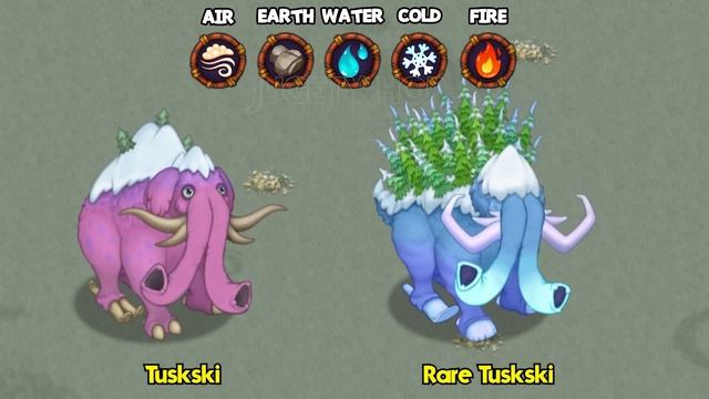 All Quint Element Monsters +Rare | My Singing Monsters смотреть онлайн