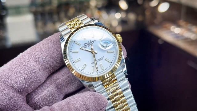 Часы женские Rolex DateJust механика, сталь люкс смотреть онлайн