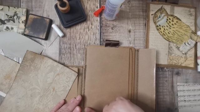Flip Outs & Pockets - Winter Woods - Altered File Folder смотреть онлайн