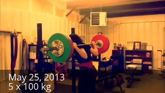 How to take your squat from 106 kg to 122 kg in a month смотреть онлайн