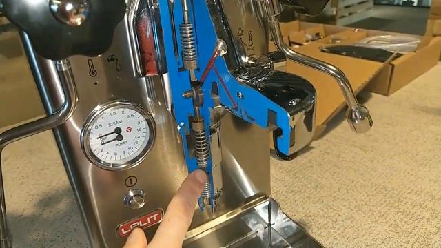 pl62 pl62x group head , flow profile kit, heat exchanger coffee machine (1000185) смотреть онлайн
