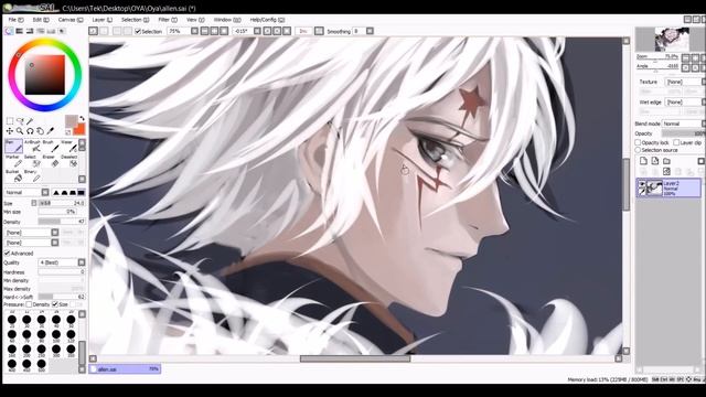 DGM - Allen Walker Speedpaint on SAI смотреть онлайн