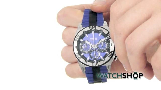 Festina Men's Chronobike 2013 Tour De France Chronograph Watch (F16659/6) смотреть онлайн