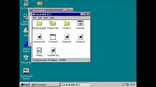 Doing things on Windows 95 (Old Degraded Laptop Screen) смотреть онлайн