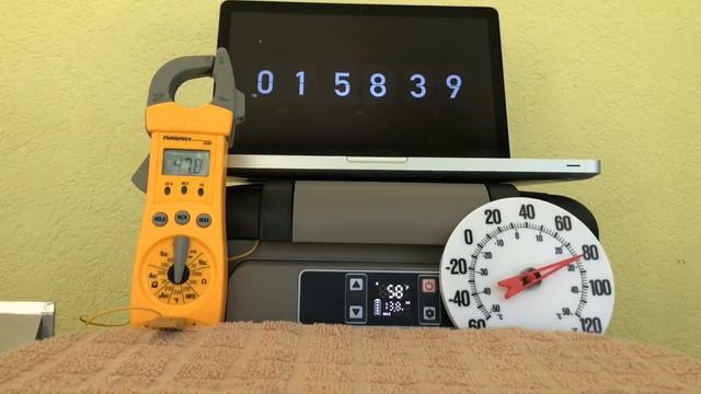 Alpicool LGCF55 12 volt portable refrigerator -field test- IT WORKS!!! смотреть онлайн