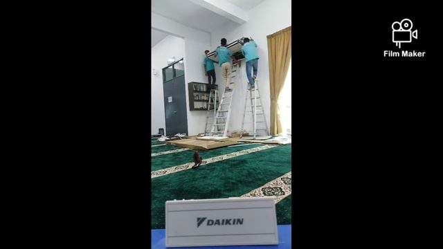 Install Aircond Celling Exposed смотреть онлайн