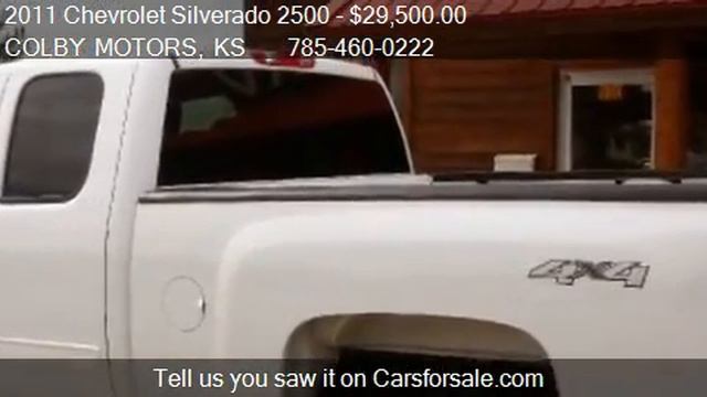 2011 Chevrolet Silverado 2500 LT Ext. Cab 4WD - for sale in смотреть онлайн