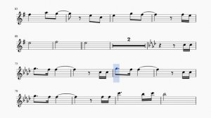 Там, где клен шумит. Синяя птица. Alto sax