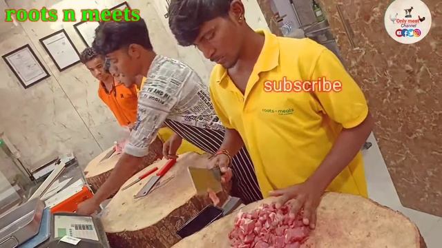 MUTTON CUTTING SHOP Roots n Meats CHICKEN SHOP FAST CUTTING SKINLESS смотреть онлайн