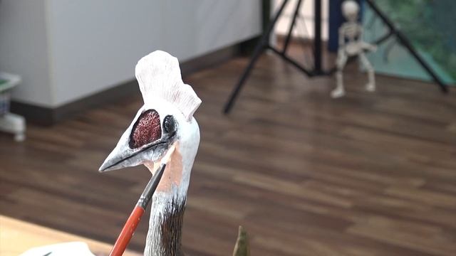 How to Paint a Pterosaur Sculpture смотреть онлайн