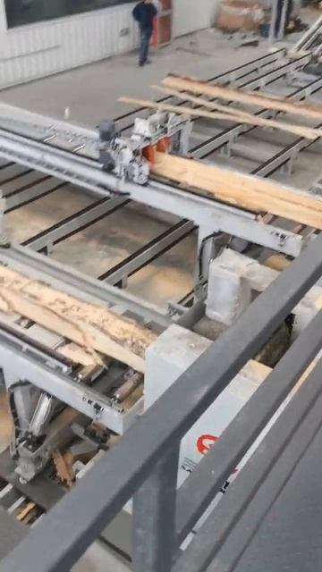 [SanHe] Wood production line (Wood Cutting Frame Saw Machine / Vertical Thin Cutting Frame Saw) смотреть онлайн