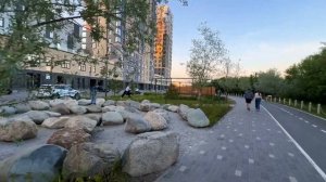 Неспешная прогулка по ЖК Европейский берег, Тюмень