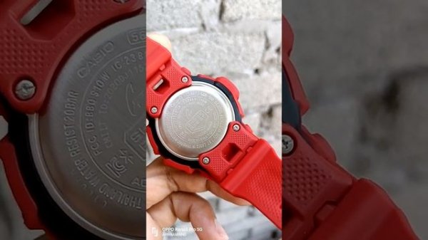 JAM CASIO G-SHOCK ORIGINAL GBA-900RD-4A G-SQUAD BLUETOOTH