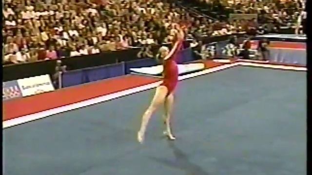 Vanessa Atler Floor Exercise - 2000 US Olympic Trials Day 1 смотреть онлайн