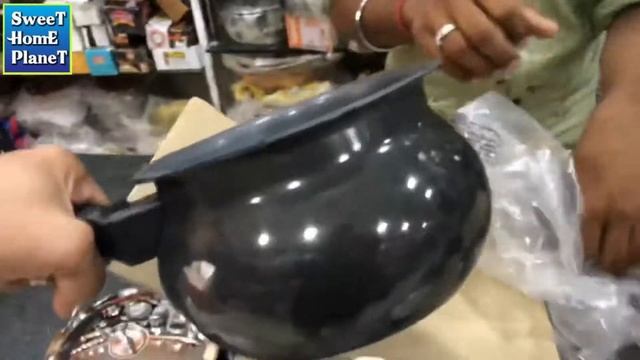 PIGEON 3L 5L Titanium Hard Anodized Handi Pressure Cooker Multi Kadai Indunction Gas Stove Compatib смотреть онлайн