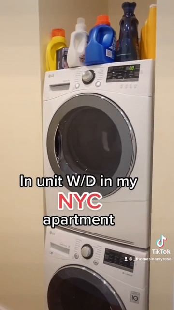 Lucky NYC Apartment with Washer/Dryer! | #tiktoktrends #nyc #shorts смотреть онлайн