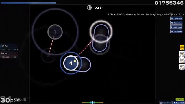 osu! Tanya Degurechaff (CV: Aoi Yuuki) - Los! Los! Los! [Mugoi] Pass смотреть онлайн