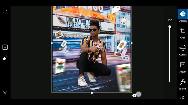 PicsArt Flying Neon Cards Photo Editing Tutorial in picsart STep by Step in Hindi - Viral editing смотреть онлайн