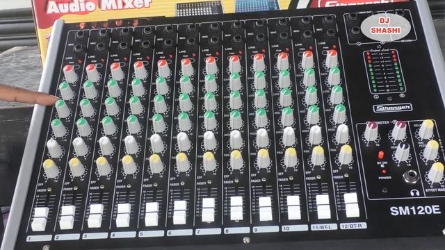 Stranger 12 Channel Mixer SM120E Unboxing Review And Price смотреть онлайн