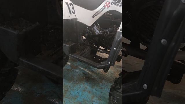 замена ведущей звезды ATV 200,с 15 на 19 зубьев,причина