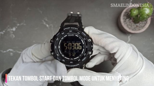 SMAEL 1350 Original Jam Tangan Pria LED Digital Tahan Air [Official Store] смотреть онлайн
