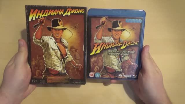Моя коллекция фильмов "Индиана Джонс" на Blu-ray и VHS (2021) смотреть онлайн