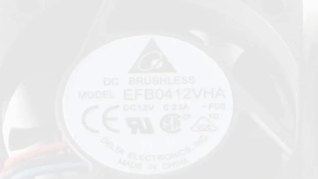 EFB0412VHA 12V 0.23A 2wires Cooling Fan смотреть онлайн