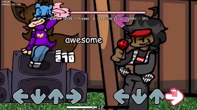 FNF - Doodle Funkin' [DEMO 2] - Unstable (composed by shekkai47) (FC) смотреть онлайн