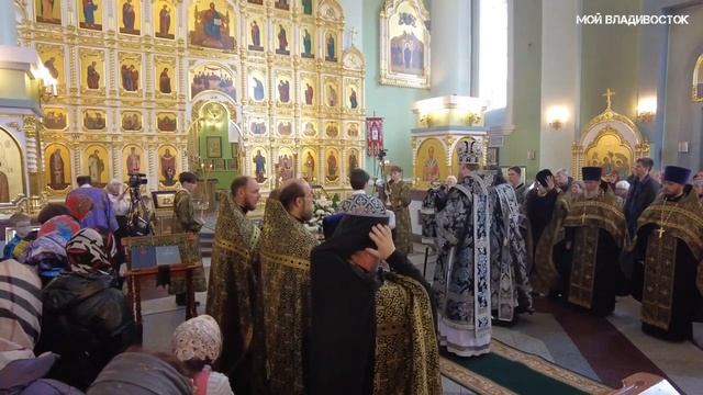 Владивосток,Вынос плащаницы 14 апреля 2023 (фрагмент). смотреть онлайн