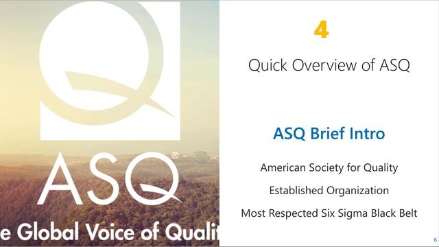 ASQ Six Sigma Black Belt Exam (Question Categories) смотреть онлайн