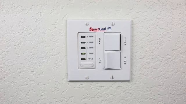 How to Use a Four Speed QuietCool fan смотреть онлайн
