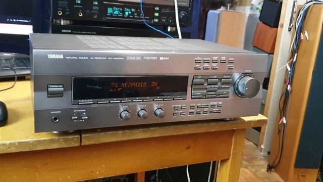 YAMAHA RX V493 5 1 RDS TEXT RÁDIÓ ERŐSÍTŐ ELADÓ! смотреть онлайн