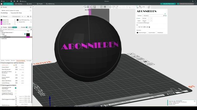Das Text Tool in Orca Slicer 1.9.0 mal sehen was es so kann! Tutorial смотреть онлайн