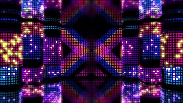 Neon Led Light Stage loop V2Kpop Stage Disco Stage 4k_1080p смотреть онлайн