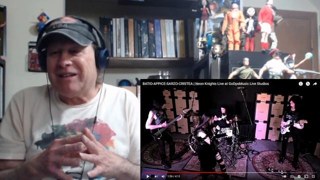 Reaction - Batio-Appice-Sarzo-Cristea - Neon Knights - Covering Dio's Black Sabbath In The Studio смотреть онлайн