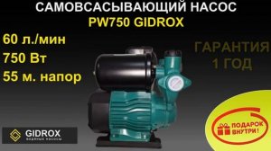 САМОВСАСЫВАЮЩИЙ НАСОС PW370 GIDROX