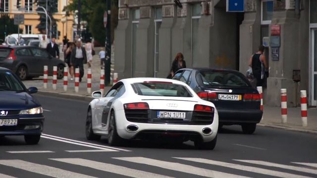 AUDI R8 V10 IN WARSAW.MTS смотреть онлайн