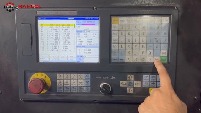 Learn offset settings 990TDc lathe Controller by Reco смотреть онлайн